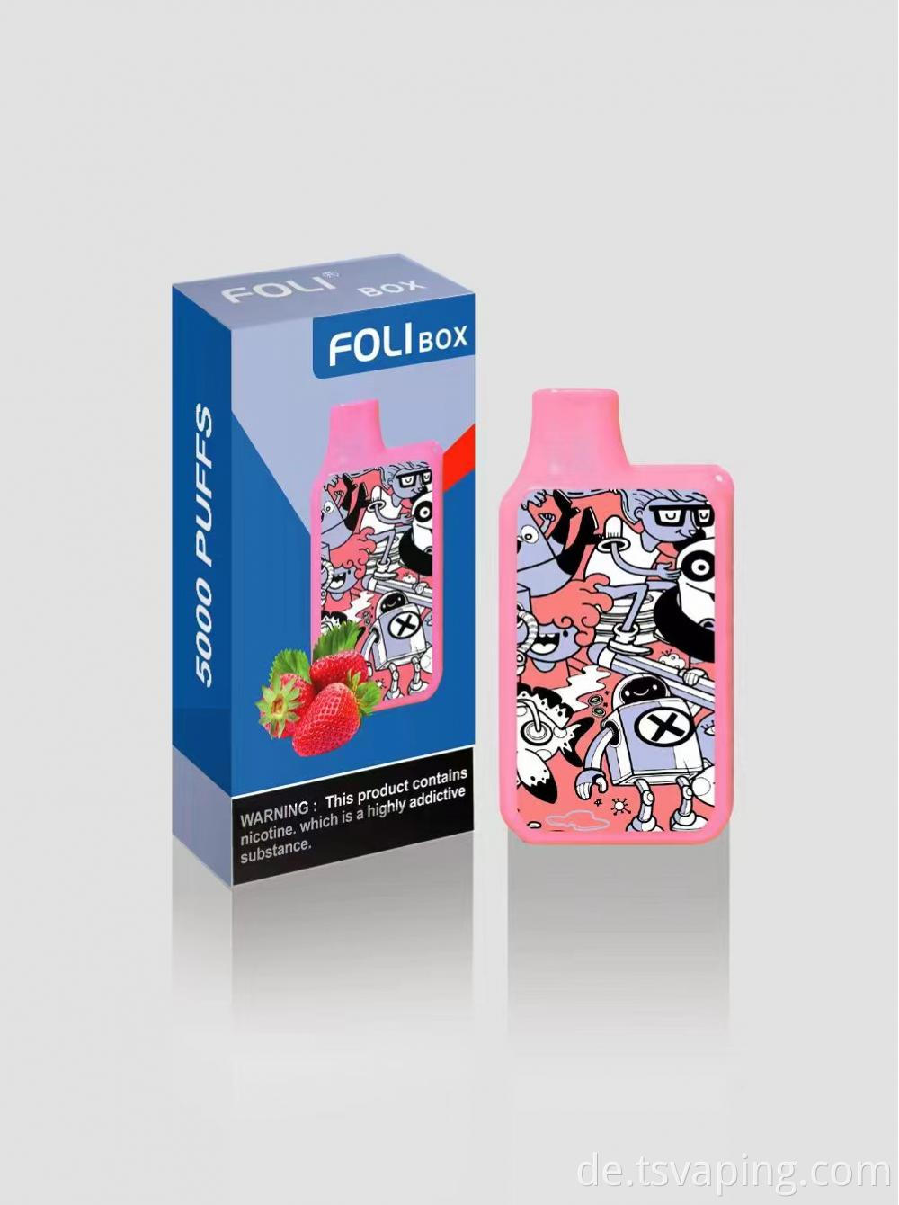 Foli -Box -Einweg -Vape Foli Box Disposable Vape